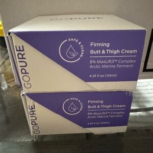 GOPURE Firming Butt & Thigh Cream Lot of 2 Complex Arctic Marine Ferment